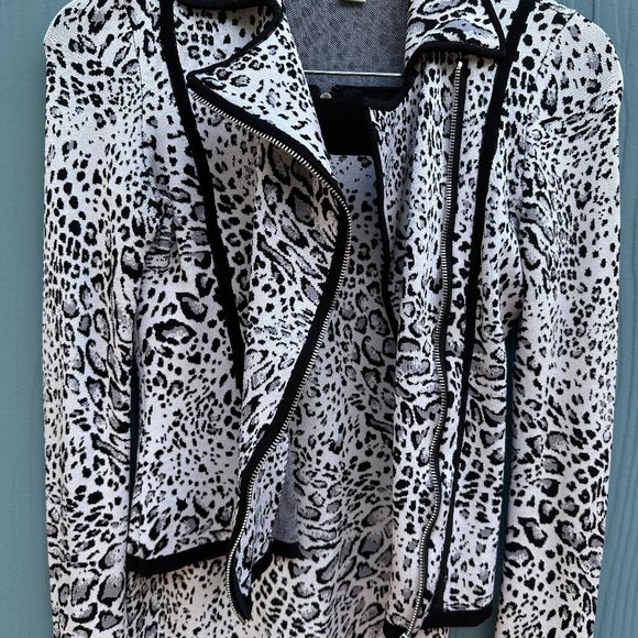 Cache White Leopard 2-Piece Suit - Picture 16 of 16